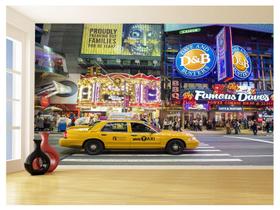 Papel De Parede 3D Cidade New York Broadway Ny 3,5M Ncd268