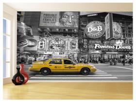 Papel De Parede 3D Cidade New York Broadway Ny 3,5M Ncd269