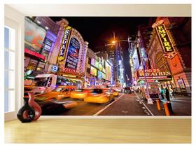 Papel De Parede 3D Cidade New York Broadway Ny 3,5M Ncd274