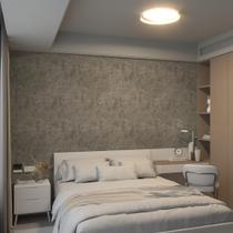 Papel de parede 3D Concreto Castanho Claro Cinza 40x150cm Impermeável Papel de parede 3D Concreto Castanho Claro Cinza 40x150cm Impermeável