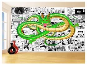 Papel De Parede 3D Dragon Ball Dragão Shenlong 3,5M Dbz738