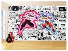 Papel De Parede 3D Dragon Ball Goku Jiren Anime 3,5M Dbz677