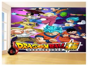 Papel De Parede 3D Dragon Ball Goku Vegeta Anime 3,5M Dbz03