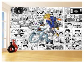 Papel De Parede 3D Dragon Ball Trunks Freeza 3,5M Dbz731