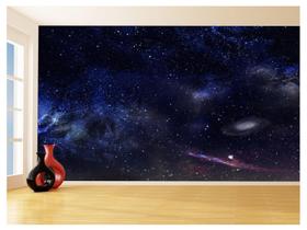 Papel De Parede 3D Espaço Estrelas Galáxia 3,5M Nsp103