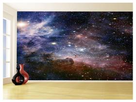 Papel De Parede 3D Espaço Estrelas Galáxia 3,5M Nsp127