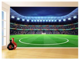Papel De Parede 3D Esporte Estádio Gramado Campo 3,5M Spt65 - Você Decora