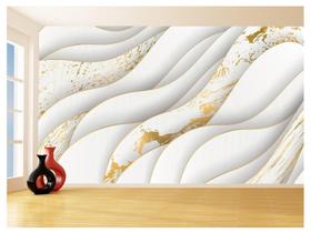 Papel De Parede 3D Estilo Marmore Cores Formas 3,5M Mbr17 Papel De Parede 3D Estilo Marmore Cores Formas 3,5M Mbr17