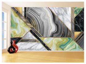 Papel De Parede 3D Estilo Marmore Cores Formas 3,5M Mbr51 Papel De Parede 3D Estilo Marmore Cores Formas 3,5M Mbr51