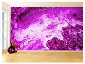 Papel De Parede 3D Estilo Marmore Tintas Cores 3,5M Mbr142