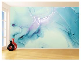Papel De Parede 3D Estilo Marmore Tintas Cores 3,5M Mbr172