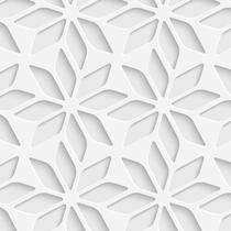 Papel De Parede 3D Floral Geometrico Adesivo Decorativo Sala