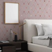 Papel De Parede 3D Florença Rose Papel De Parede 3D Florença Rose