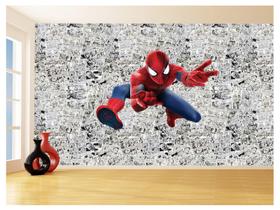 Papel De Parede 3D Heróis Página Quadrinhos Hq 3,5M Nhma147