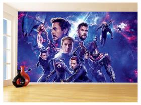 Papel De Parede 3D Heróis Vingadores Ultimato 3,5M Nhma282