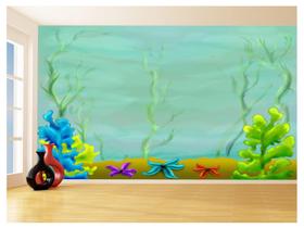 Papel De Parede 3D Infantil Controle Game Jogo 3,5M Azs250