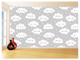 Papel De Parede 3D Infantil Nuvens Babê Baby 3,5M s310