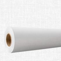 Papel de parede 3D Lavavel efeito tecido linho Branco Vinil Estampado Decorativo Quarto 12m