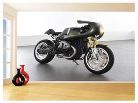 Papel De Parede 3D Moto Sport Bike Cafe Racer 3,5M Bkm49