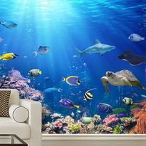Papel de Parede 3D Oceano Peixes - Papel de Parede Paisagem - Final Decor