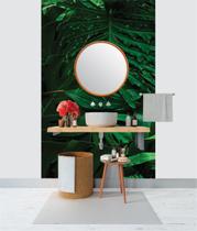 Papel de Parede 3D Painel 1,5M Folhas Verdes Artificial Viva Folhagem Auto Colante Vinílico Lavável Papel de Parede 3D Painel 1,5M Folhas Verdes Artificial Viva Folhagem Auto Colante Vinílico Lavável