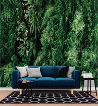 Papel de Parede 3D Painel 2,5M Folhas Samambaia Verde Viva Adesivo realista Lavável Auto Colante Papel de Parede 3D Painel 2,5M Folhas Samambaia Verde Viva Adesivo realista Lavável Auto Colante