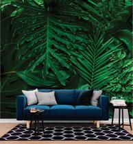 Papel de Parede 3D Painel 2,5M Folhas Verdes Artificial Viva Folhagem Auto Colante Vinílico Lavável Papel de Parede 3D Painel 2,5M Folhas Verdes Artificial Viva Folhagem Auto Colante Vinílico Lavável