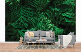 Papel de Parede 3D Painel 4M Folhas Verdes Artificial Viva Folhagem Auto Colante Vinílico Lavável Papel de Parede 3D Painel 4M Folhas Verdes Artificial Viva Folhagem Auto Colante Vinílico Lavável