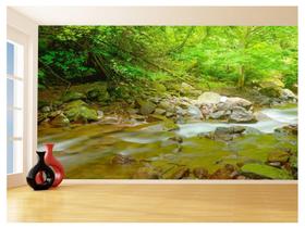 Papel De Parede 3D Paisagem Cachoeira Florestas 3,5M Nch229