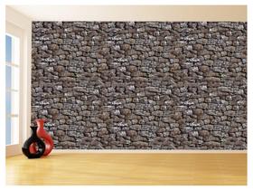 Papel De Parede 3D Pedras Sala Quarto Cozinha 3,5M Stn04 Papel De Parede 3D Pedras Sala Quarto Cozinha 3,5M Stn04