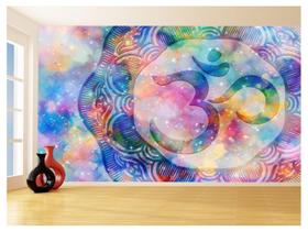 Papel De Parede 3D Relax Mandala Meditação Om 3,5M Rlx104