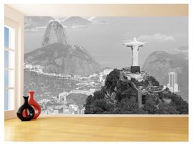Papel De Parede 3D Rio Janeiro Cristo Redentor 3,5M Ncd332
