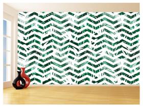 Papel De Parede 3D Sala Chevron Zig Zag Listras 3,5M Zig87