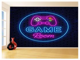 Papel De Parede 3D Salão De Jogos Game Room Joy 3,5M Jcs112