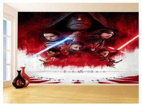 Papel De Parede 3D Star Wars Guerra Nas Estrelas 3,5M Stw13