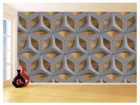 Papel De Parede 3D Textura Sala Quarto Cozinha 3,5M Txt91