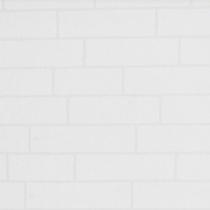 Papel De Parede 53cmx10m Tnt Tijolinho Branco Alto Relevo Papel De Parede 53cmx10m Tnt Tijolinho Branco Alto Relevo