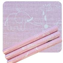 Papel De Parede 5m Adesivo Quarto Decorativo Menina Bebê Criança Decorado