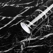 Papel de parede Abyssaly Black Marble Peel and Stick 40cm x 10m