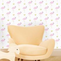Papel De Parede Adesivo 3M Flamingo Tumblr 94726