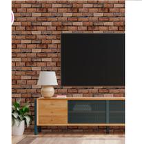 Papel De Parede Adesivo 45cm X 5m Pedras Rusticas