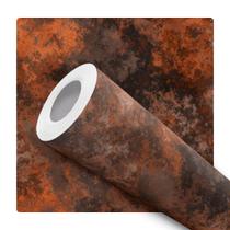 Papel de Parede Adesivo Aço Corten Ferrugem Quarto Sala de Estar Papel de Parede Adesivo Aço Corten Ferrugem Quarto Sala de Estar