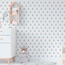 Papel de Parede Adesivo Âncoras N011010 Rolo 0,58x3M