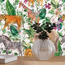 Papel De Parede Adesivo Animais Safari N017126 0,58X3M
