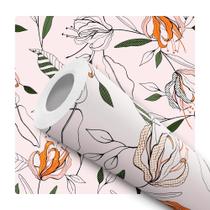 Papel de Parede Adesivo Arco Íris Céu Nuvem Colorido Bebê Infantil Moderno Quarto