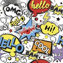 Papel De Parede Adesivo Arte Bam Hello Pop Papel De Parede Adesivo Arte Bam Hello Pop