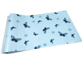 Papel De Parede Adesivo Autocolante Bando De Borboletas 45 Cm x 5 Mts