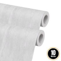 Papel de Parede Adesivo Autocolante Decorativo Amadeirado Branco Papel de Parede Adesivo Autocolante Decorativo Amadeirado Branco