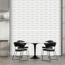 Papel de Parede Adesivo Autocolante Decorativo Cinza Ondulado 10 METROS 2 ROLOS 5m x 45cm Cada Papel de Parede Adesivo Autocolante Decorativo Cinza Ondulado 10 METROS 2 ROLOS 5m x 45cm Cada