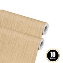 Papel de Parede Adesivo Autocolante Decorativo Madeira Rústica Clara